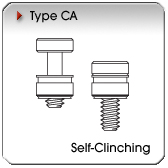 Type CA - Self-Clinching